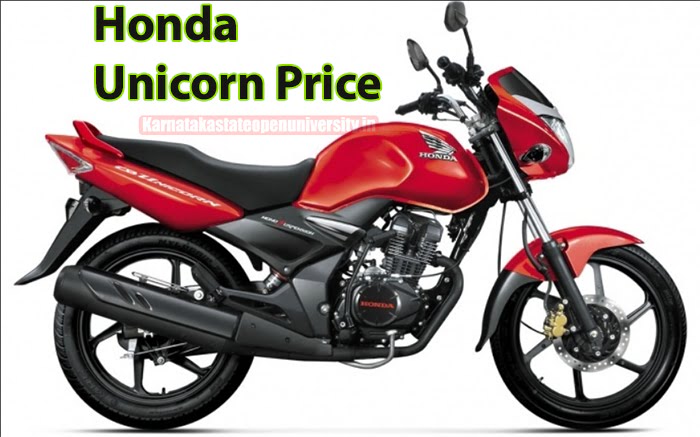Honda Unicorn Price