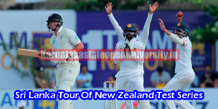 Sri Lanka Tour Of New Zealand Test Series
