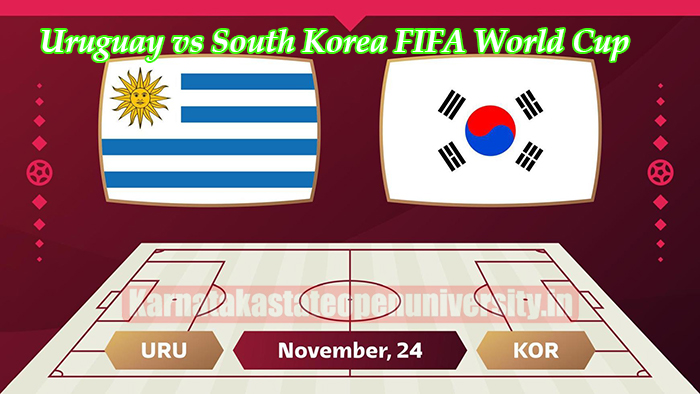 Uruguay vs South Korea FIFA World Cup