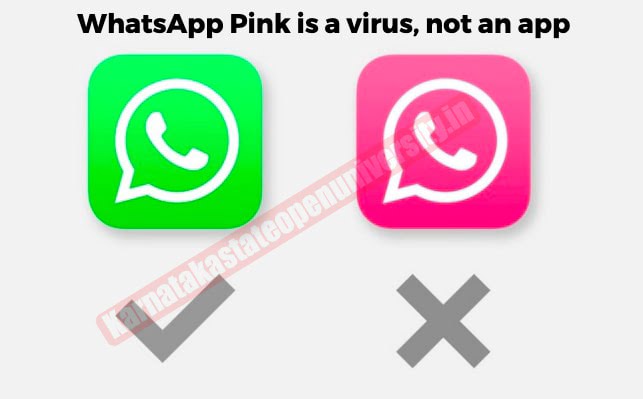 Downloaded whatsapp pink virus