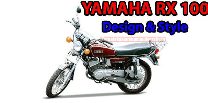 Yamaha RX 100 Design & Style