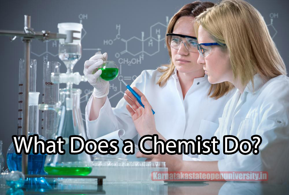 What Does a Chemist Do?
