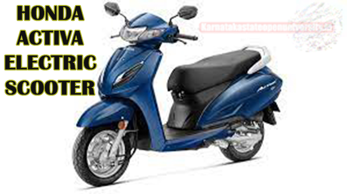 Honda Activa Electric Scooter Price