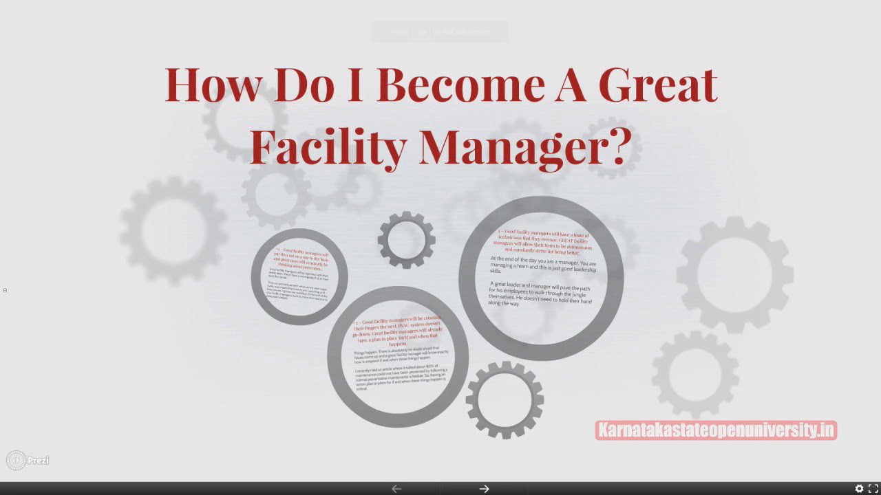 How To Become A Facilities Manager?