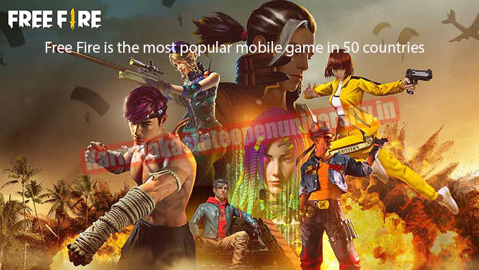 Free Fire is the most popular mobile game in 50 countries