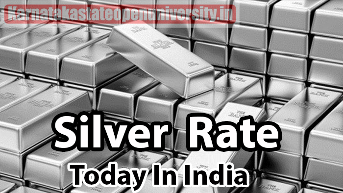 Silver Rate Today In India 2022