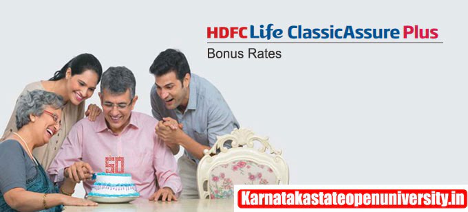 HDFC Life Classic Assure Plus Plan
