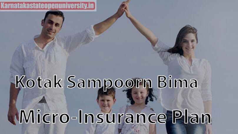 Kotak Sampoorn Bima Micro-Insurance Pla
