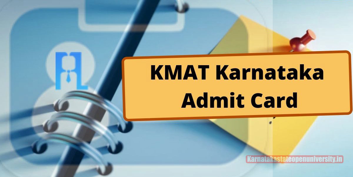 KMAT Admit card 2022