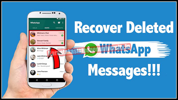 How to restore deleted WhatsApp messages