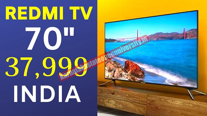 Xiaomi Redmi A70 70 inch Ultra HD 4K Smart LED TV Price In India