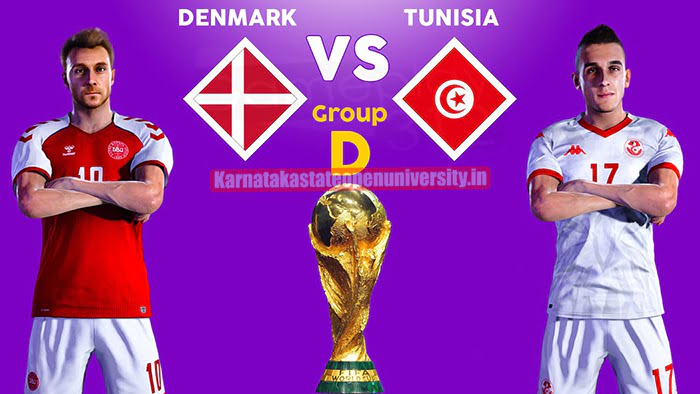 Denmark vs Tunisia FIFA World Cup 2023