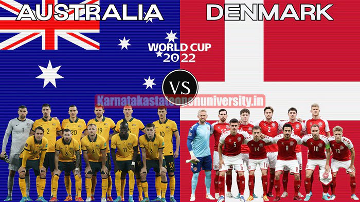 Australia vs Denmark FIFA World Cup 2023