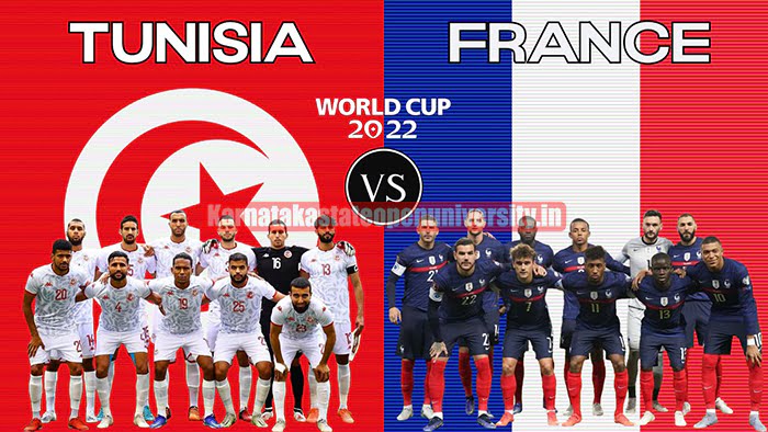 Tunisia vs France FIFA World Cup 2022