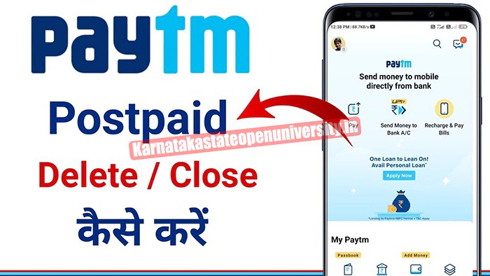 How To Deactivate PAYTM Postpaid Account