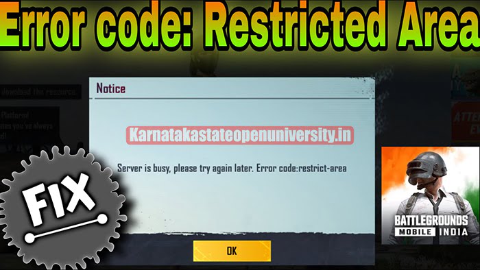 Battlegrounds Mobile India Server Error
