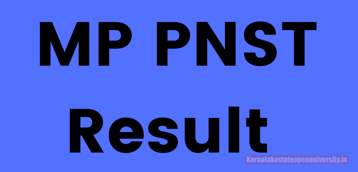 MP PNST Result 2022