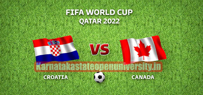 Croatia vs Canada FIFA World Cup 2022