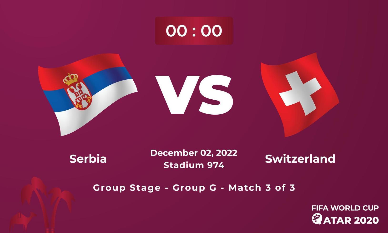 Serbia vs Switzerland FIFA World Cup