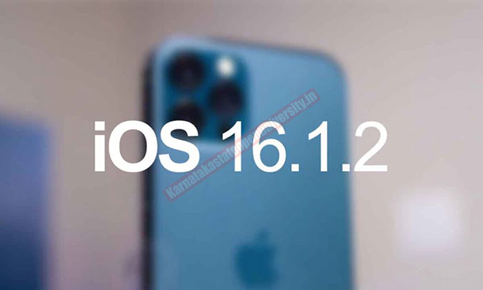 Apple Releases New iOS 16.1.2 Update