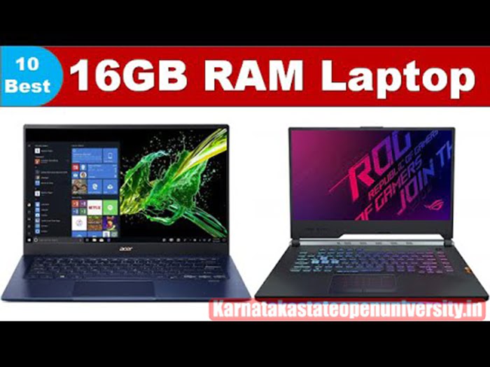 Top 10 16GB RAM Laptops Price In India