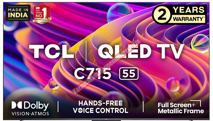 TCL 55-inch QLED 4K Android TV