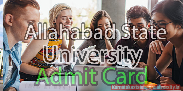 Allahabad State University Admit Card
