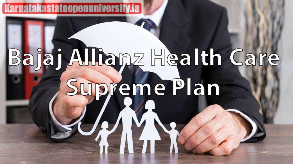 Bajaj Allianz Health Care Supreme Plan