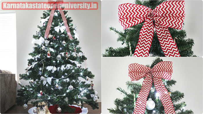 Best Christmas Tree Bow Topper With