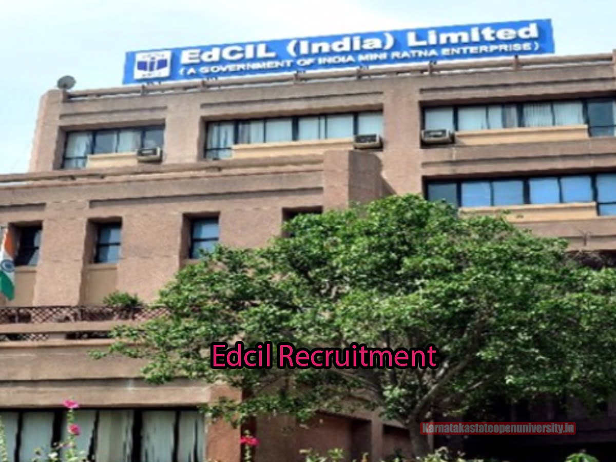 Edcil Recruitment