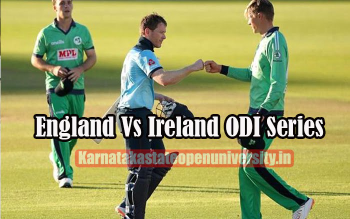 England Vs Ireland ODI Series 2023