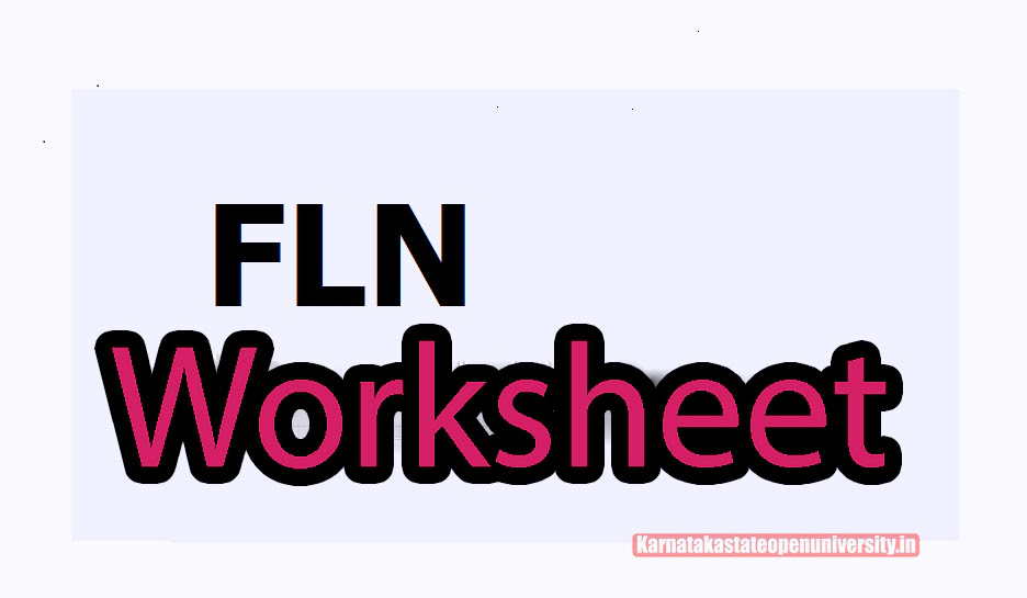 FLN Worksheets
