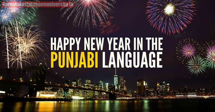 Happy New Year Wishes in Punjabi Language