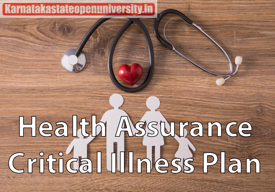 Health Assurance Critical Illness Plan