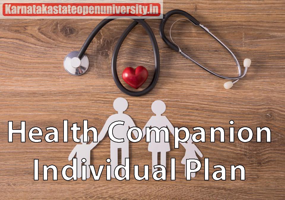 Health Companion Individual Plan