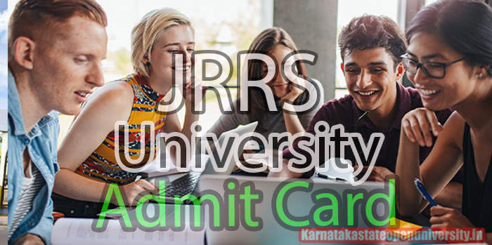 JRRSU Admit Card
