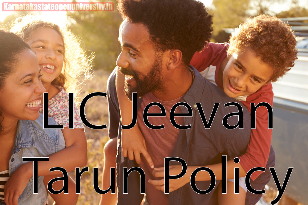 LIC Jeevan Tarun Policy