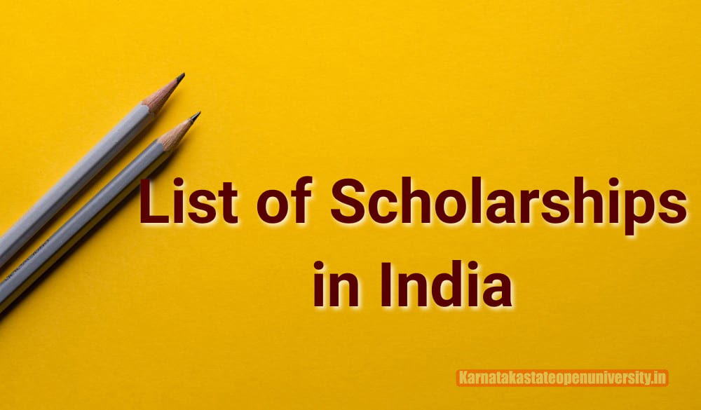 List of Schoolarships for Students
