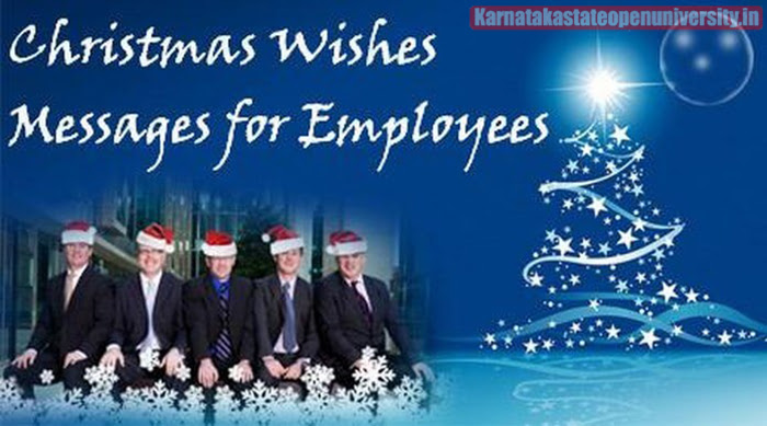 Merry Christmas Wishes For Employees