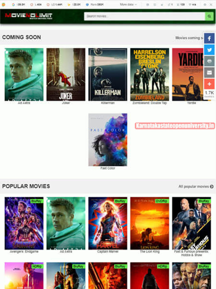 Top on sale movies website