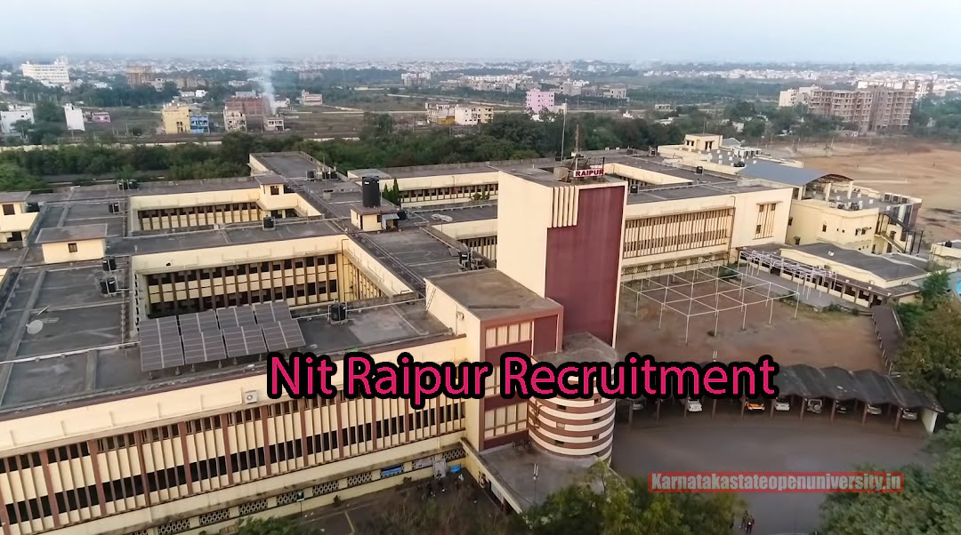 Nit Raipur Recruitment