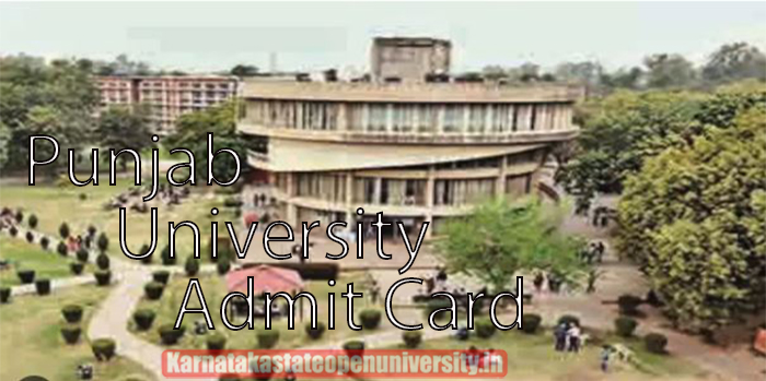 Punjab University Admit Card