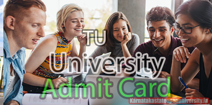 TU University Admit Card