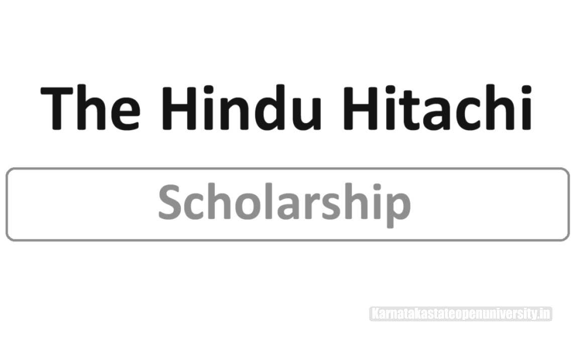The Hindu Hitachi Scholarship