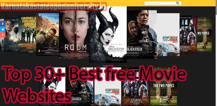 Top 30 Best Free Movie Websites 