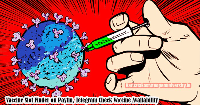 Vaccine Slot Finder on Paytm, Telegram Check Vaccine Availability