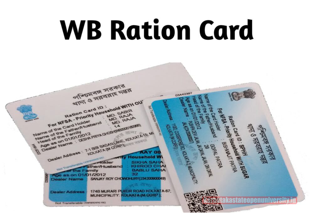 West Bengal Ration Card Status