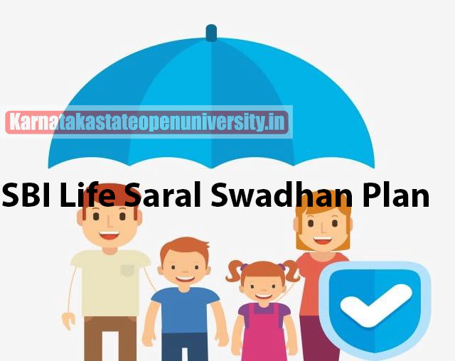 SBI Life Saral Swadhan Plan