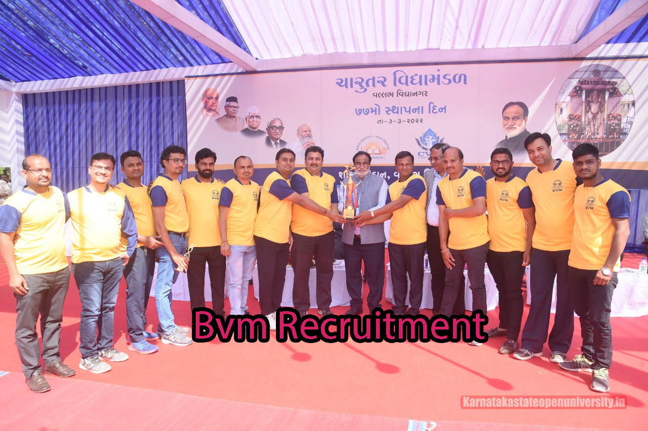 Bvm Recruitment