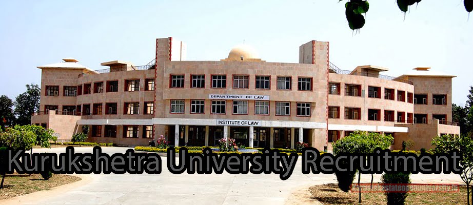 Kurukshetra University Recruitment